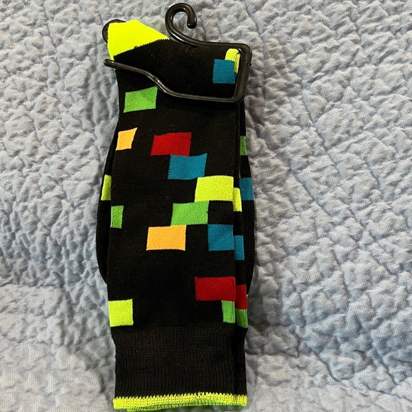 Other - Colorful Pixel Pattern Socks